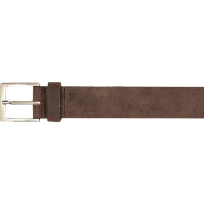 Brown distressed belt
